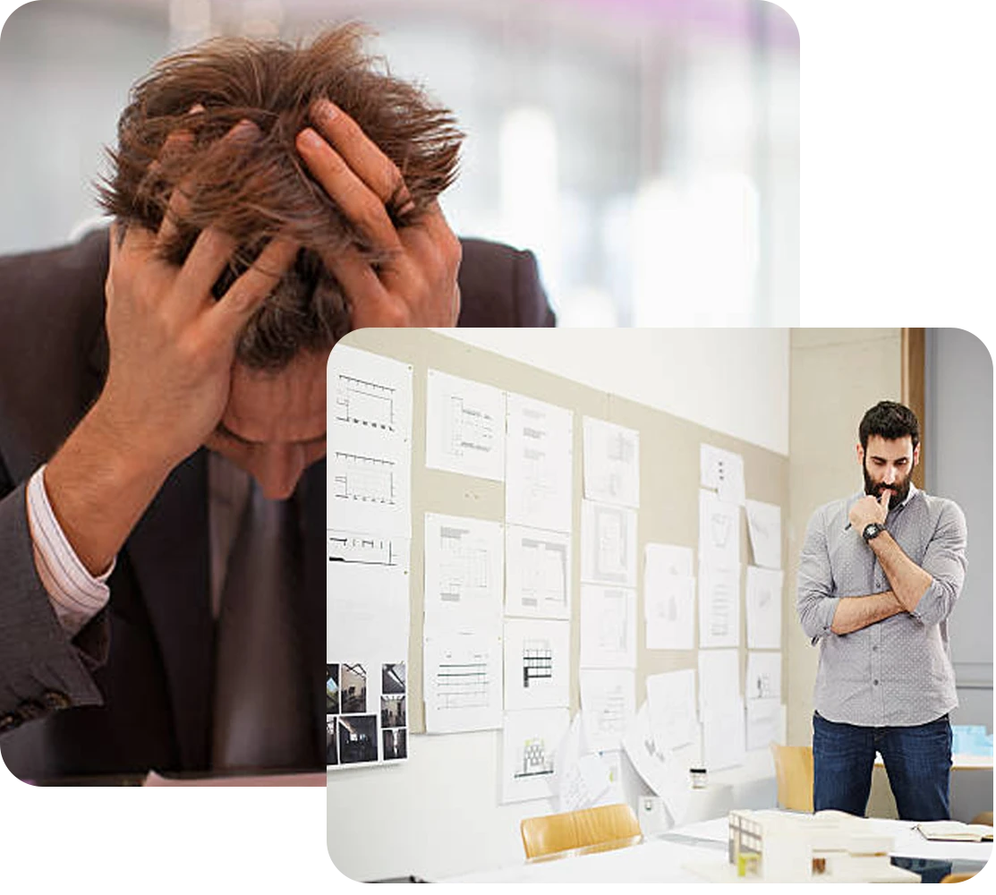 Man Facing Problem on Business